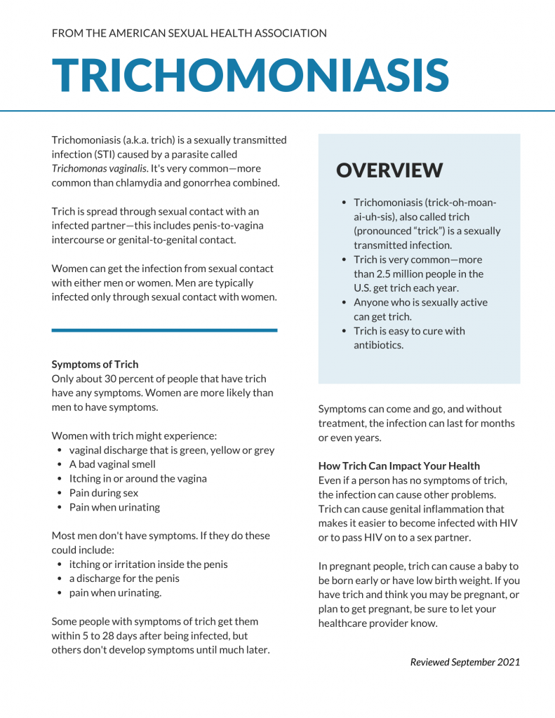 Trichomoniasis